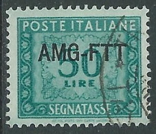 1949-54 TRIESTE A SEGNATASSE USATO 50 LIRE - LL8 - Taxe