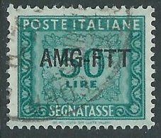 1949-54 TRIESTE A SEGNATASSE USATO 50 LIRE - LL16 - Portomarken