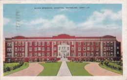 Iowa Waterloo Allen Memorial Hospital 1936 - Waterloo