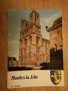 CPSM 78 YVELINES  - MANTES-LA-JOLIE LA COLLEGIALE NOTRE-DAME - Les Clayes Sous Bois