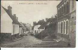 62 - AUBIGNY  EN  ARTOIS - Belle Vue Animée De La Rue D'en Haut - Aubigny En Artois