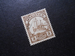 D.R.Mi 7 - 3Pf - Deutsche Kolonien ( Marianen ) 1901 - Mi € 2,00 - Federzug Entwertet - Mariana Islands