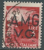 1945-47 TRIESTE AMG VG USATO DEMOCRATICA 3 LIRE - L33 - Used