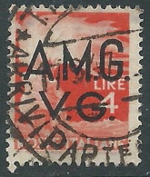 1945-47 TRIESTE AMG VG USATO DEMOCRATICA 4 LIRE - L15 - Gebraucht