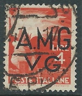 1945-47 TRIESTE AMG VG USATO DEMOCRATICA 4 LIRE - L30 - Usados