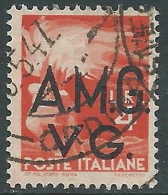 1945-47 TRIESTE AMG VG USATO DEMOCRATICA 4 LIRE - L36 - Usati