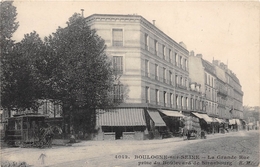 92-BOULOGNE-SUR-SEINE- LA GRANDE RUE PRISE DU BLD DE STRABOURG - Boulogne Billancourt