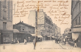 92-ASNIERES- RUE DE LA STATION - Asnieres Sur Seine