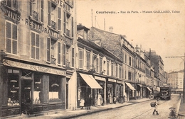 92-COURBEVOIE- RUE DE PARIS , MAISON GAILLARD TABAC - Courbevoie