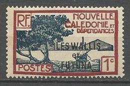 WALLIS ET F  N° 43 Variétée Cadre Inf Déformé NEUF*  TRACE DE  CHARNIERE / MH - Neufs