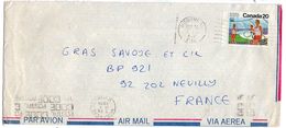 Canada--1976--lettre De MONTREAL Pour NEUILLY / SEINE(France)-timbre (Jeux Olympiques) Seul Sur Lettre - Covers & Documents