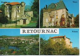 43. Retournac. 4 Vues. Grand Format - Retournac