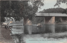 95-VALMONDOIS- LE PONT DU CHEMIN DE FER - Valmondois