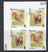 Europa Cept 1999 Kosovo 2x2v Imperforated ** Mnh (35306) Private Issue - 1999