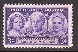 USA 1948 Progress Of American Women, MNH (SG 956) - Ongebruikt