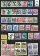 AT - ÖSTERREICH - 1 SEITE - DIVERSE - (013) - USED - GESTEMPELT - Collections