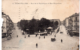 34...HERAULT...MONTPELLIER...RUE DE LA REPUBLIQUE ET RUE MAGUELONE - Montpellier