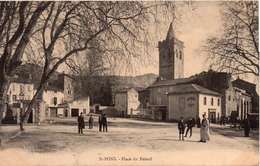 34...HERAULT...SAINT PONS   PLACE DU FOIRAIL. - Saint-Pons-de-Mauchiens