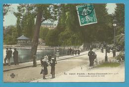 CPA TOUT PARIS 44 - Buttes-Chaumont  (XIXème Arrt.) Edition FLEURY - Arrondissement: 19