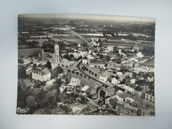 CPA PHOTO 85 LES LUCS SUR BOULOGNE VUE AÉRIENNE - Les Lucs Sur Boulogne