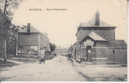 ACHEUX - Rue Principale  PRIX FIXE - Acheux En Amienois