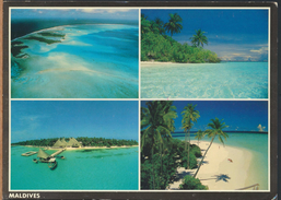 °°° GF11 - MALDIVE ISLANDS - VIEWS - 1991 With Stamps °°° - Maldiven