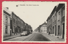 Courcelles - Rue Emile Vandervelde .... Oldtimer ( Voir Verso ) - Courcelles