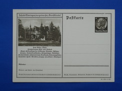 Postal Stationery, Thüringen, Rheumatism, Asthma, Deutsches Reich - Bäderwesen