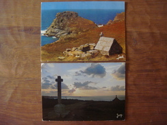 FRANCE - Finistère - Lot De 2 Cartes De Cléden Cap Sizun ( Chapelle De SAINT THEY ) - Cléden-Cap-Sizun