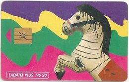 Mexico - Ladatel - Horse - MX-LP-09A - 20$, 05.1993, Used - Mexico