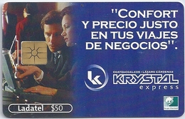 Mexico - Ladatel - Krystal Express - P-0550 - 50$, 01.2001, Used - Mexico