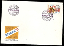 Portugal & FDC INTERPHIL, 200 Years Of The American Revolution, Philadelphia 1976 (1283) - Unabhängigkeit USA