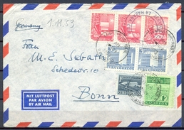 1953 , CUBA , MARIANAO - BONN , CORREO AÉREO . - Cartas & Documentos