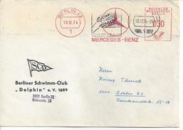 Germany (Berlin) 1974  Berlin 18.12.74 (Mercedes-Benz) See Scans - Maschinenstempel (EMA)