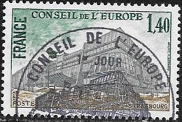 N°  55   FRANCE  -  CONSEIL DE L'EUROPE  - OBLITERE  -  1977 - - Usati
