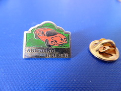 Pin´s Garage Automobile Anchling Metz - Ferrari Dino 246 GT Rouge (JD44) - Ferrari