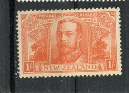 New Zealand 1920 1sh King George V Issue #170 - Usati