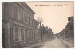 95 - DEUIL - Rue Cauchoix - EM 5662 - Deuil La Barre
