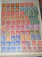 LOT DE TIMBRES DE FRANCE / 1940 A 1950 / PAGE D ALBUM / TIMBRES OBLITERES ET NEUFS / AVEC ET SANS CHARNIERES / LOT N°9 - Other & Unclassified