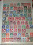 LOT DE TIMBRES DE FRANCE / 1940 A 1950 / PAGE D ALBUM / TIMBRES OBLITERES ET NEUFS / AVEC ET SANS CHARNIERES / LOT N°11 - Other & Unclassified