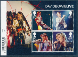 GREAT BRITAIN 2017 DAVID BOWIE Set Of 6v & Minisheet** - Neufs