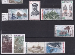 N°   1084 à 1092 - Unused Stamps