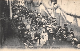 71-CLUNY- FÊTES DU MILINAIRE, 1910 GRAND'MESSES PONTIFICALES,  SORTIE DES  PRELATS - Cluny