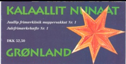Greenland 1996 Christmas Stamps Mi 297-298x  In Christmas Booklet Nr 1,MH 5 MNH(**) - Used Stamps