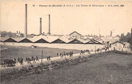 71-PARAY-LE-MONIAL- LES USINES DE CERAMIQUE - Paray Le Monial