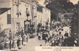 71-PARAY-LE-MONIAL-CONGRES EUCHARISTIQUE NATIONAL 5 ET 8 JUIN 1921 - Paray Le Monial