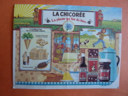 CALENDRIER  1986  PUBLICITE  LA CHICOREE  LEROUX     Mars 2017 196 - Grand Format : 1991-00