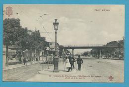 CPA TOUT PARIS 36 - Cours De Vincennes Station Du Tramway (XIIème Arrt.) - District 12