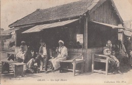 Algérie - Oran - Métiers Cireur Chaussure Café Maure - 1904 - Scènes & Types