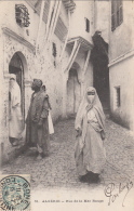 Algérie - Alger - Rue De La Mer Rouge - Cachet Postal Bone 1906 - Escenas & Tipos